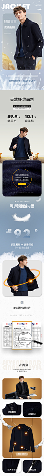 羊毛夹克详情优化