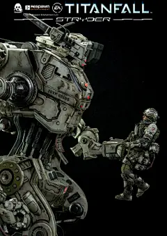 【实体现货】3A 泰坦陨落 Titanfall 外骨装甲高速型游侠 Stryder-淘宝网