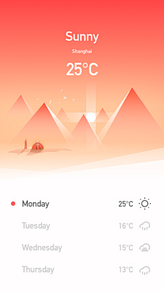 陈阿装采集到APP_天气