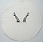 ZEN Series 2 (small round drawing series) : series of 10 small ink drawings on hand-made circular paper.  They were shown at Private View Fine Art Gallery in SOHO, NY in 2004