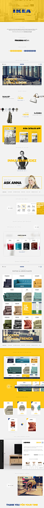 Redesigning the Website of IKEA on Behance 宜家