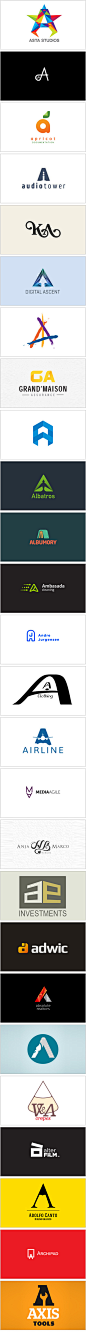 一组字母A元素的Logo设计.jpg