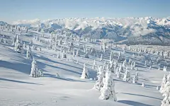 漂亮的雪山壁纸_素材下载_PS联盟