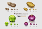 Milaky蔬菜图标设计 - 视觉同盟(VisionUnion.com)