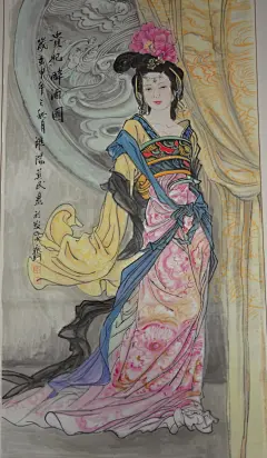 【王英民古典四大美女作品】