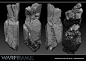 Rock Pillar Sculpt - Warframe, Jesse Carpenter