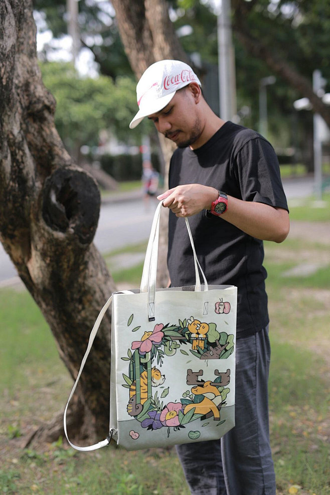 bag Custom green