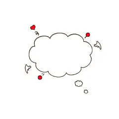 对话框  - 源文件下载【酷图网】爱心,白云,边框,翅膀,对话框,公告,红色,卡通,看群,可爱,热销,纹理边框
