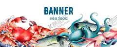 海鲜美食 【酷图网】海鲜美食,八爪鱼,墨鱼,章鱼,螃蟹,美食,矢量美食,卡通美食,手绘美食,美食插画,对虾,红虾,矢量虾,卡通虾,手绘虾,虾插画,水彩虾,熟虾,矢量熟虾,卡通熟虾,手绘熟虾,肉类,鸡肉,鱼片,鱼,矢量鱼,卡通鱼,手绘鱼,鱼插画,海洋生物