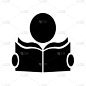 书,计算机图标,读书,白色背景,商务,图书馆,绘画插图,办公室,闪亮的,人