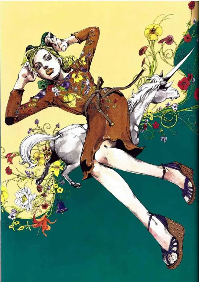 jojo荒木画集第五弹荒木老贼真的是艺术家