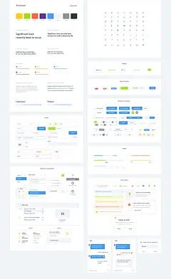 Resource | UI/UX Tool for Web Services : 150 Perfect Handcrafted UI Components and Flowcharts. Sketch and Photoshop versions