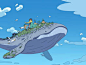 The Skywhale Garden by Varguy