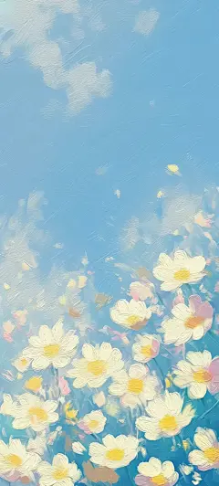 壁纸：绘花倩影，留住春的温柔