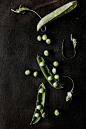 Peas by Mónica Isa Pinto, via Flickr | Food style photography