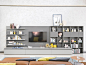 Wooden bookcase / storage wall WALL 12 By Novamobili : Download the catalogue and request prices of Wall 12 By novamobili, wooden bookcase / storage wall
