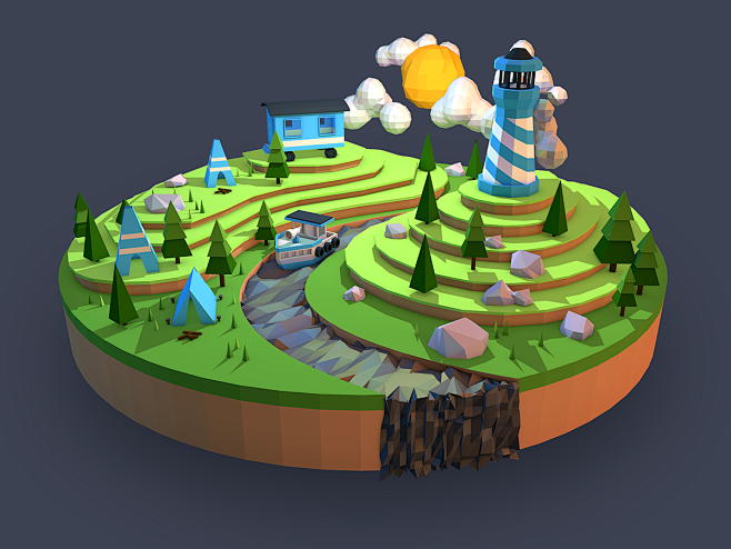 Low_poly_campland_la...