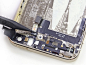 探索机身内部 金色版iPhone 5s拆解图