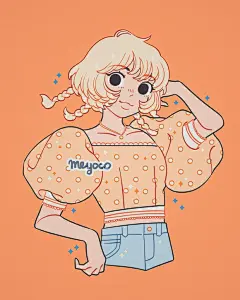 Meyoco的人物画 (3)