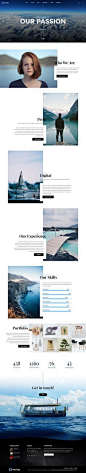 Overlap comes with unique layout designs for showing your creative portfolios, this WordPress theme includes smart theme options so you can easily customize every aspect of your site with just a few clicks. #creative #studio #website: 