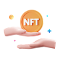 Nft Transfer 3D Illustration