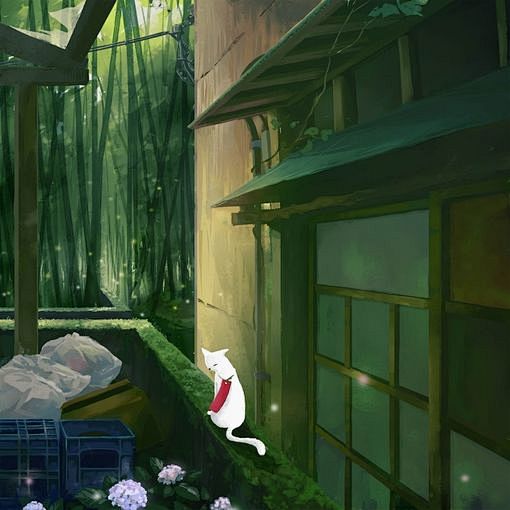 日本插画师くちびる的作品