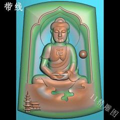 11精雕图库_雕刻素材采集到佛像玉雕精雕图灰度图扫描图立体圆雕图矢量3D打印图