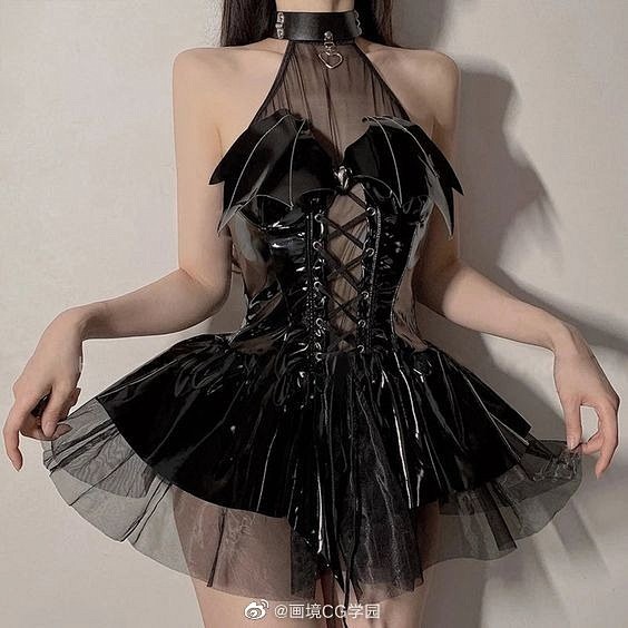 哥特服饰设计参考 #... - @画境C...