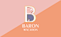 Baron Macaron : Brand character design and packaging design for macaron patissier Baron Macaron.