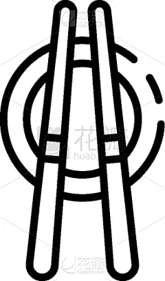 寿司,轮廓,筷子,计算机图标,高雅,传统,菜单,清新,寿司卷,食品
