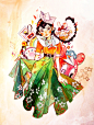 韩国插画师Rocoa作品