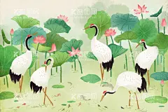 仙鹤海报背景图片   - 源文件下载【酷图网】仙鹤海报,仙鹤背景,仙鹤纹理,意境,鹤,仙鹤,古风,白鹤,丹顶鹤,国画白鹤,矢量仙鹤,飞舞仙鹤,国画仙鹤,国画鹤,刺绣,中国风,时尚潮流,山水,水墨,复古,中国风海报,东方文化,鹤舞九天,仙鹤插画,手绘仙鹤,中式背景,古风海报,国潮,东方海报,国潮风,烫金背景,中国元素,传统文化,古典背景,装饰画,