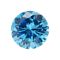 珠宝，蓝色锆石