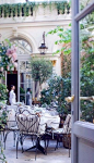 Ralph Lauren's Restaurant in Paris... LOVELY!!! Need to do "Girlie girl" high TEA here! ❀  173 Boulevard St Germain  75006 Paris, France: