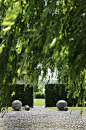 Garden at Vaucelleshof, Damme.