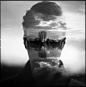 Analog Double Exposure Photographs by Florian Imgrund multiple exposures black and white 