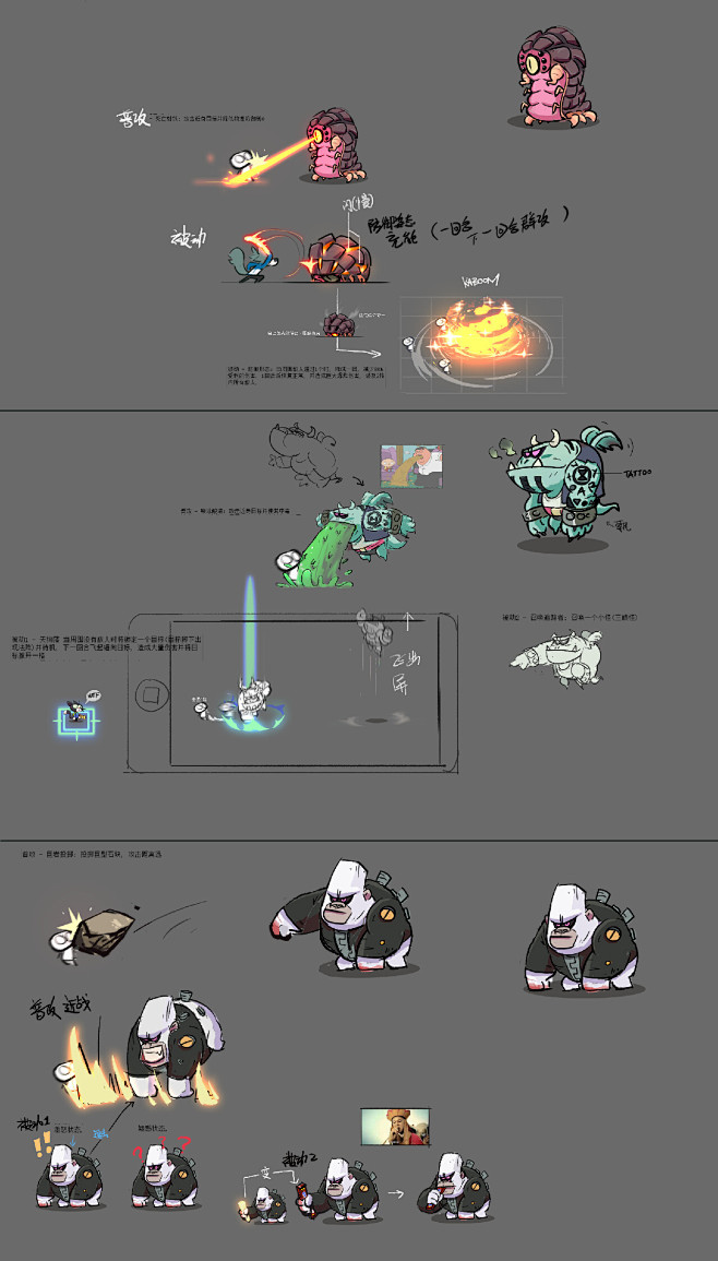 Character skill/vfx/...