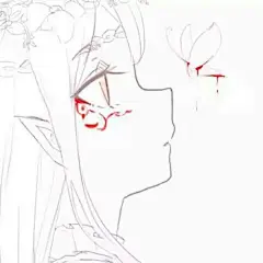 温柔如水的小清新插画女生微信头像图片 | Aladd设计量贩铺