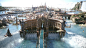 General 1920x1080 fantasy art city waterfall Final Fantasy Final Fantasy XV