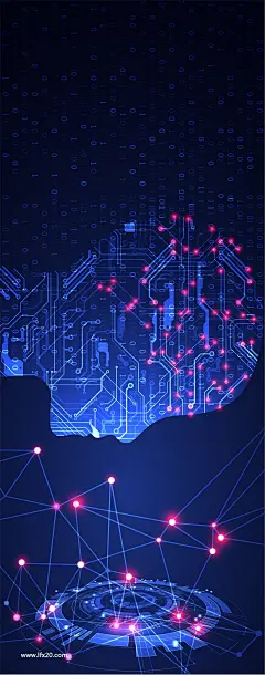 科技感信息未来智能全球商务