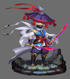 卑微的做图仔采集到q-q版仙侠人物