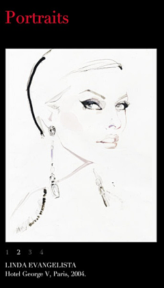 竹萤设计学院采集到【画集】—David Downton 大卫·唐顿