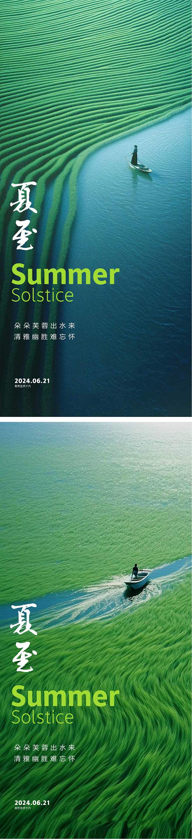 夏至节气海报