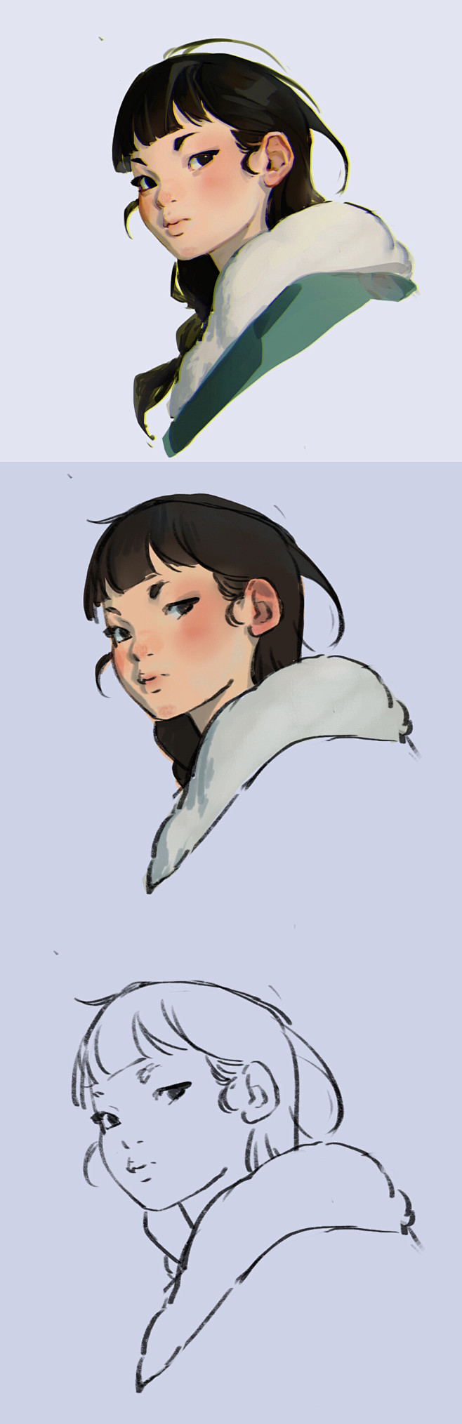 Eskimo girl