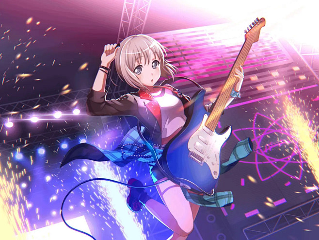 收藏向bangdream青叶摩卡目前全卡面鉴赏