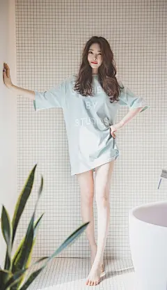女性站姿照片人体结构参考来自cgbook.cn (1452)