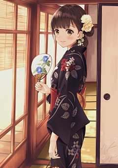 人需士心采集到动漫少女