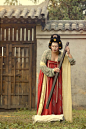 唐代汉族服饰（原来身材好的妹纸能这样穿齐……_来自明前的图片分享-堆糖网