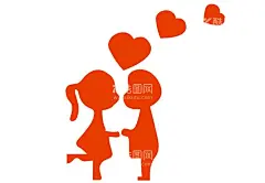情侣图案  - 源文件下载【酷图网】爱心,情侣,表情包,亲密,贴纸