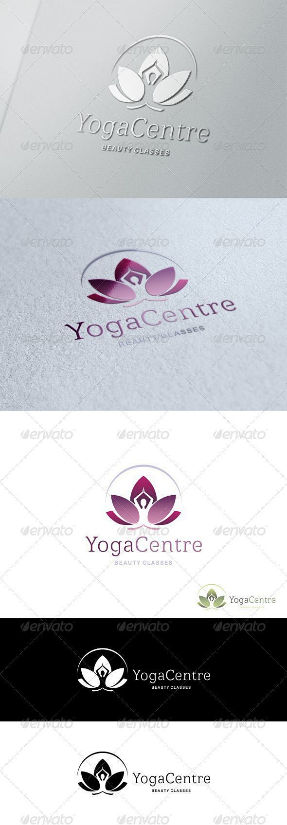 Yoga Centre Logo - S...